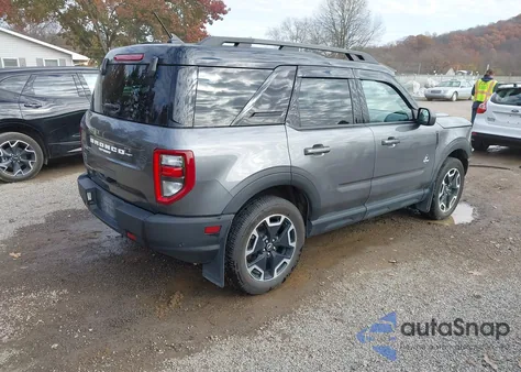 2023 Ford Bronco Sport Outer Banks z USA, uszkodzony, nr VIN 3FMCR9C69PRD69680